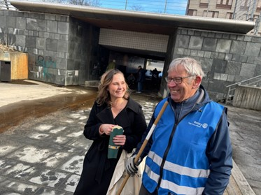 Egge Rotary,  Dugnad Steinkjer sentrum